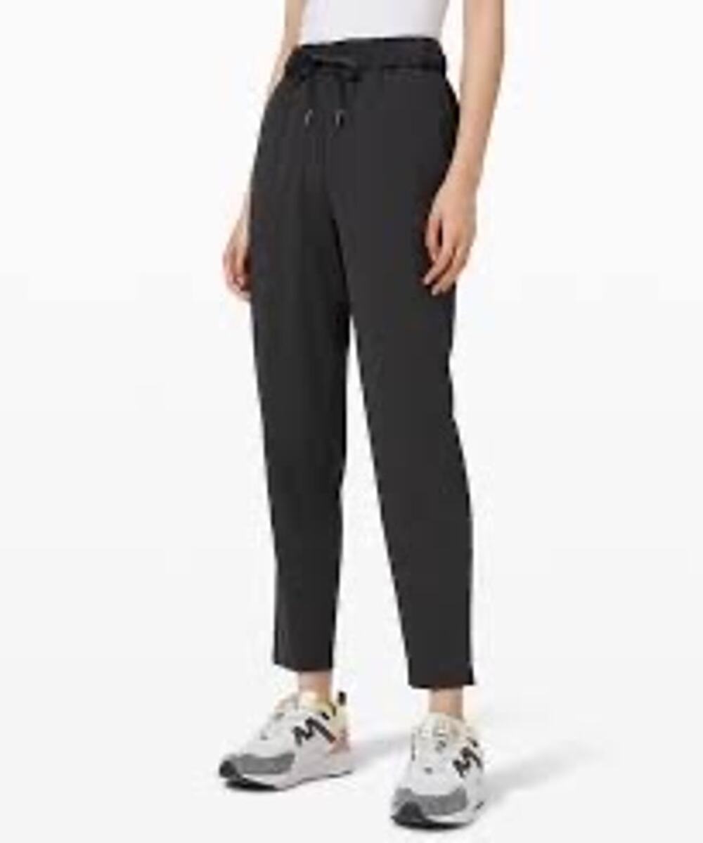 Lululemon Women's Keep Moving Pant 7/8 High-Rise LW5DCFS Size 6 Black 28” Inseam